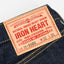 17oz Selvedge Denim Relaxed Tapered Cut Jeans IH888-N - Natural Indigo