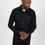 12oz Selvedge Denim Western Shirt "The Johnny Cash III" IHSH-218-BLK - Black