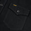 12oz Selvedge Denim Western Shirt "The Johnny Cash III" IHSH-218-BLK - Black