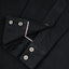 12oz Selvedge Denim Western Shirt "The Johnny Cash III" IHSH-218-BLK - Black