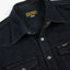 18oz Vintage Selvedge Denim CPO Shirt IHSH-293-OD - Indigo Overdyed Black