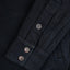 18oz Vintage Selvedge Denim CPO Shirt IHSH-293-OD - Indigo Overdyed Black