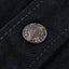 18oz Vintage Selvedge Denim CPO Shirt IHSH-293-OD - Indigo Overdyed Black