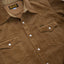 11oz Corduroy Western Shirt IHSH-398-CAM - Camel