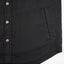 8oz Military Whipcord CPO Shirt IHSH-425-BLK - Black