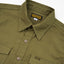 8oz Military Whipcord CPO Shirt IHSH-425-BLK - Olive