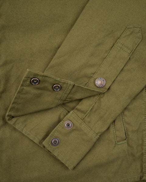 8oz Military Whipcord CPO Shirt IHSH-425-BLK - Olive