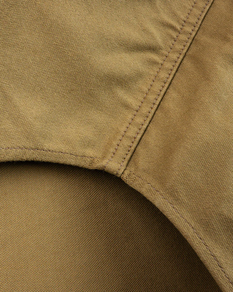 12oz Military Moleskin Western Shirt  IHSH-426-KHA - Khaki