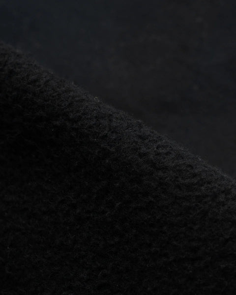 Printed 14oz Ultra Heavyweight Loopwheel Cotton Zippered Hoodie IHSW-80L-BLK - Black