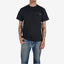 T-Shirt Leher Krew Loopwheel 7.5oz Bercetak IHT2401 - Hitam