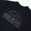 7.5oz Printed Loopwheel Crew Neck T-Shirt IHT2401 - Black