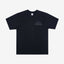 T-Shirt Leher Krew Loopwheel 7.5oz Bercetak IHT2401 - Hitam