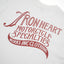 7.5oz Printed Loopwheel Crew Neck T-Shirt IHT-2501 - White