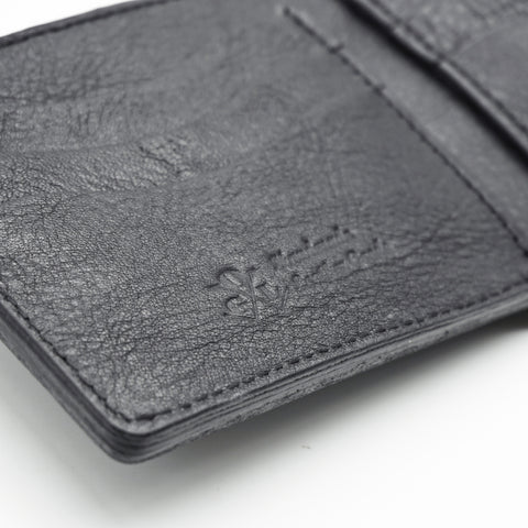 OGL KINGSMAN CLASSIC BI-FOLD TUMBLED LEATHER WALLET