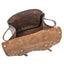 OGL 9981 MTO STUD MTC LEATHER BEG COKLAT 