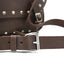 OGL 9981 MTO STUD MTC LEATHER BEG COKLAT 