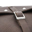 OGL 9981 Studded MTC Leather Saddle Messenger Bag Brown