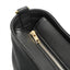 Close-up of YKK Excella Zipper of Handmade Black Fullgrain Tumbled Cowhide Leather Totebag, handmade by Obbi Good Label Singapore