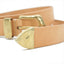 OGL Belt Hand-Hammered Ranger Leather Belt Natural