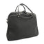 OGL 9981 Leather Zote Bag Black/White Thread