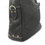 OGL 9981 Leather Zote Bag Black/White Thread