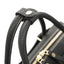 OGL 9981 Leather Zote Bag Black/White Thread