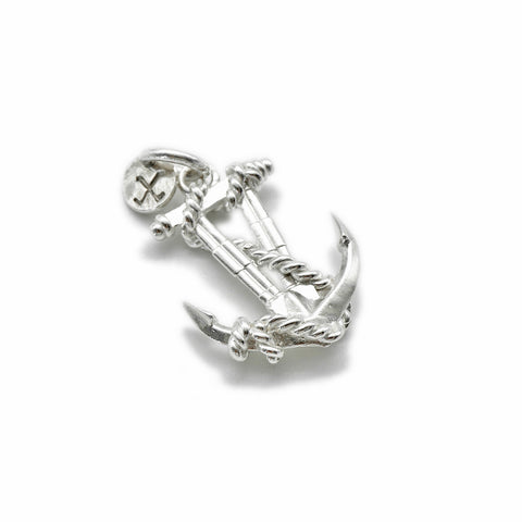 OGL X INDIGO INVITATIONAL STELING SILVER ANCHOR PENDANT (DEPOSIT)