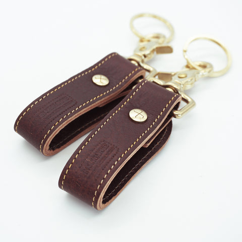 OGL ONLY GOOD LIFE BELTLOOP KEYFOB BURGUNDY