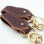 OGL ONLY GOOD LIFE BELTLOOP KEYFOB BURGUNDY