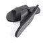 OGL/DR SOLE CROSS STYLE LEATHER SANDALS BLACK