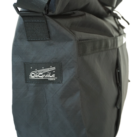 OriGinaLe XTAC Roll-Top Hobo Bag Black