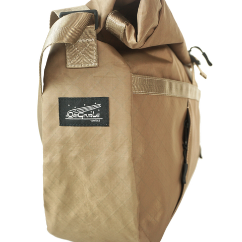 OriGinaLe XTAC Roll-Top Hobo Bag Gold