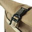 XTAC Gold roll-top hobo bag featuring ECOPAK sailcloth and Fidlock closure, designed by Obbi Good Label