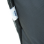 Black roll-top tote bag made from ECOPAK sailcloth with Fidlock magnetic closure by Obbi Good Label