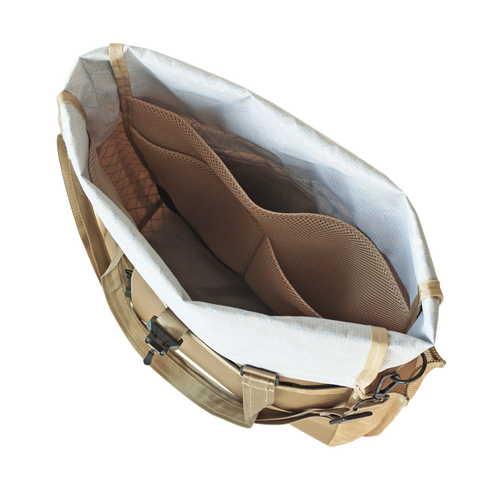 OriGinaLe XTAC Roll-Top Tote Bag Gold