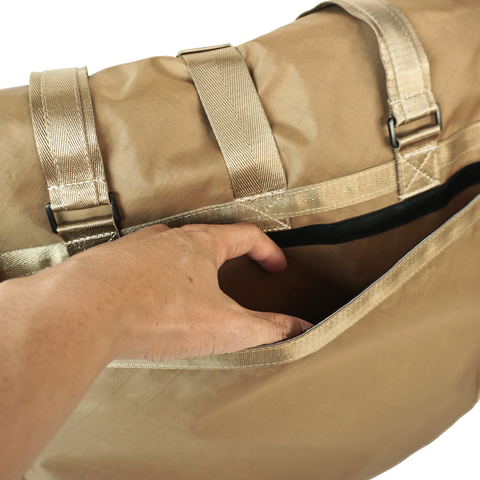OriGinaLe XTAC Roll-Top Tote Bag Gold