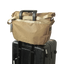Obbi Good Label OriGinaLe XTAC Hobo Bag using trolley sleeve on luggage