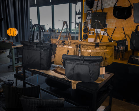 Showing a collection Obbi Good Label XTAC Bags by OriGinaLe, ECOPAK Challende Sailcloth