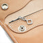 Workwear inspired horsehide leather wallet rugged everyday carry showing heritage talon zipper