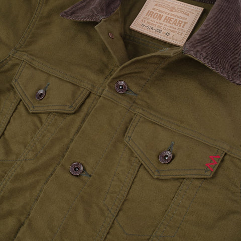 12oz Whipcord Modified Type III Jacket IH526-ODG - Olive Drab Green