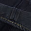 21oz Selvedge Denim Straight Cut Jeans IH634S-B- Indigo Overdyed Black