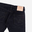 21oz Selvedge Denim Slim Potongan Tirus Jeans IH777S 21oz OD - Indigo Terlalu Diwarnai Hitam