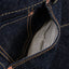 17oz Selvedge Denim Slim Cut Jeans IH555-N - Natural Indigo