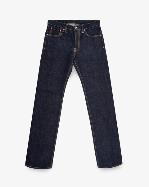 17oz Selvedge Denim Slim Straight Cut Jeans IH666-N - Natural Indigo