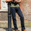 17oz Selvedge Denim Slim Straight Cut Jeans IH666-N - Natural Indigo