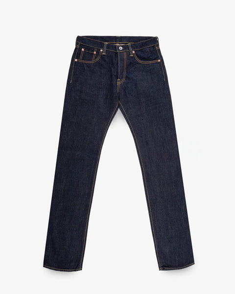 17oz Selvedge Denim Slim Tapered Cut Jeans IH777-N - Natural Indigo