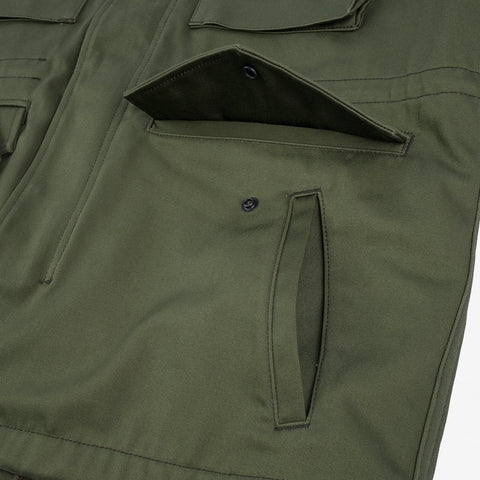 Sateen M65 Field Jacket IHM 27 - Olive