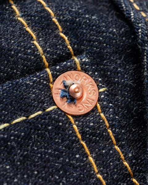 Iron Heart IH-1955S-142, 14oz selvedge denim jeans available at Rugged Gentlemen Shoppe