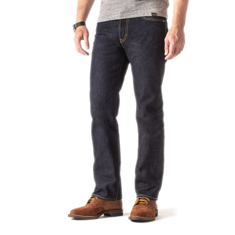 Iron Heart IH-666S-142 indigo in 14oz selvedge denim jeans available at Rugged Gentlemen Shoppe