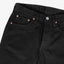 Iron Heart IH-777S-142BB Black in 14oz selvedge denim jeans available at Rugged Gentlemen Shoppe